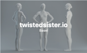 a mannequin from three sides by Twistedsister.io on CryptoArtNet