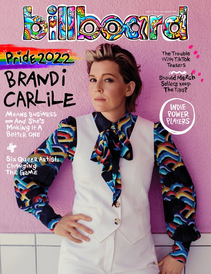 brandi carlisle on the cover of billboard magazine